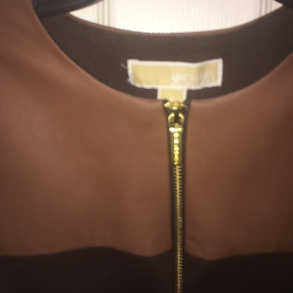 Brown Michael Kors short sleeve dress great cond. - Picture 2 of 3