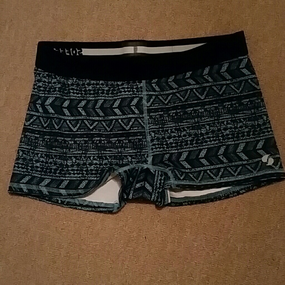 Soffe Dri fit spandex training shorts