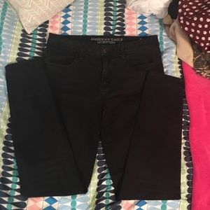 Black jeggings