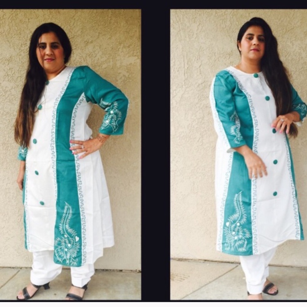 Plus size Indian dress
