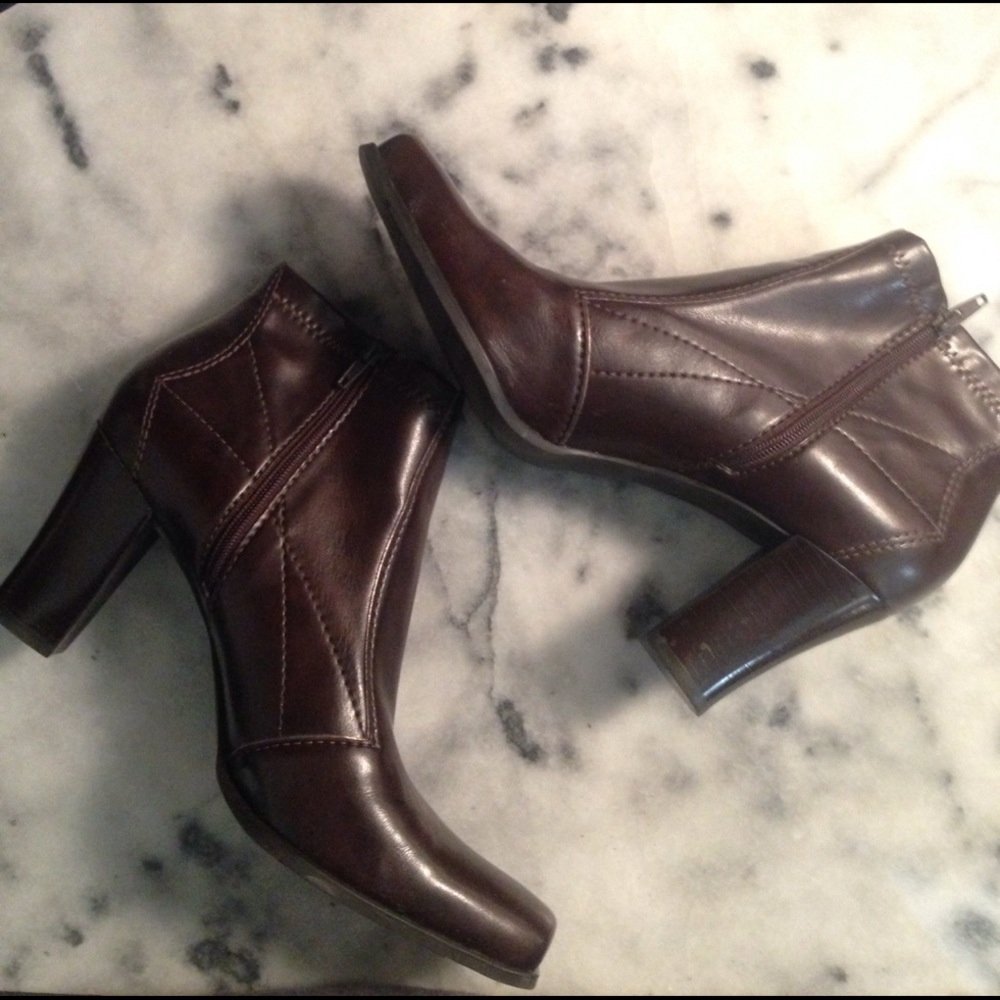 Franco Sarto Brown booties DONATING AUG 5