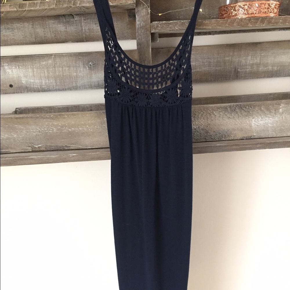 Crochet Top Mini Dress