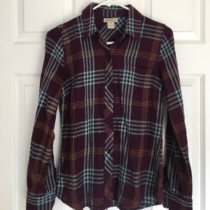 Lucky Brand plaid button down shirt