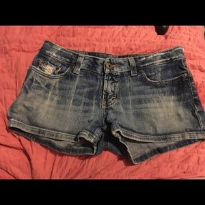 BKE denim shorts size 29