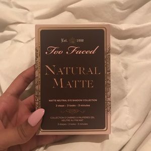 Too Faced Natural Matte Eyeshadow Collection