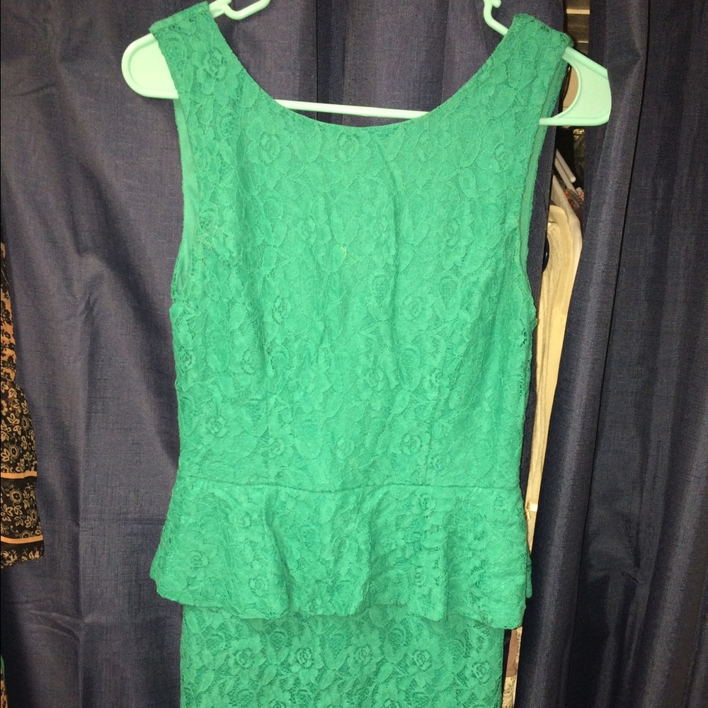 Turquoise Dress