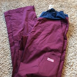 Butter soft yoga scrub bottoms size small