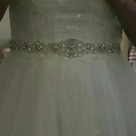 Crystal and Pearl Bridal Belt