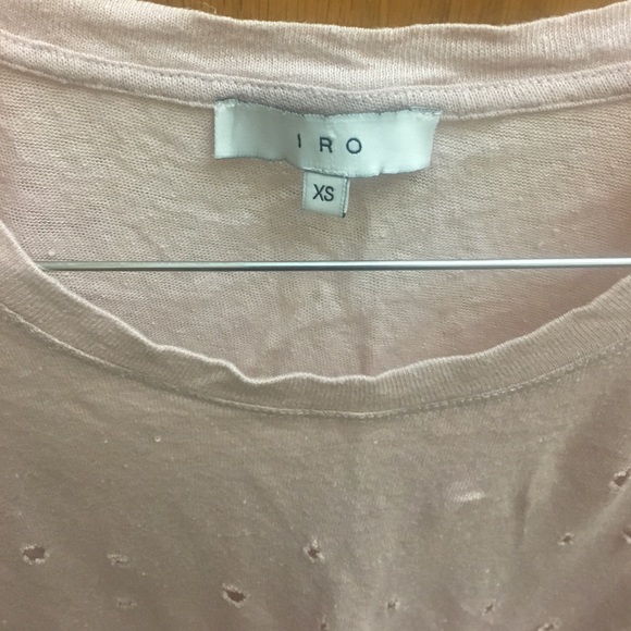 Iro Clay shirt in pale pink - Picture 2 of 4