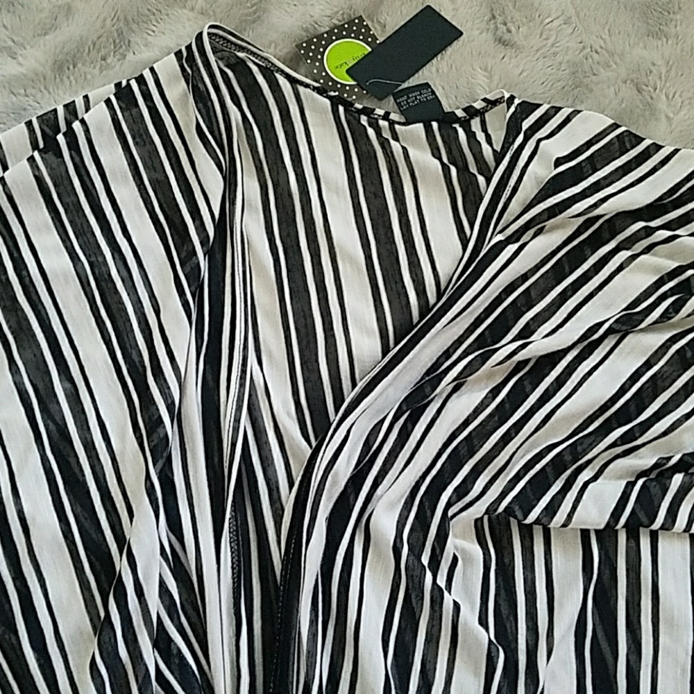 NWT Striped Kimono