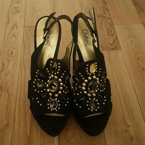Black heels