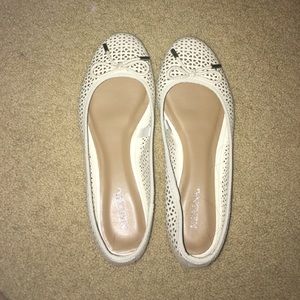 NWOT White flats!!