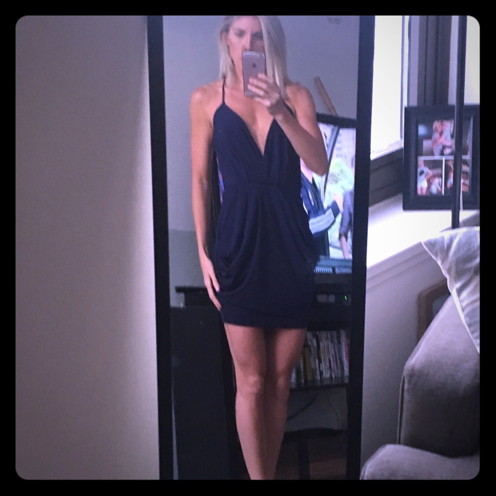 BCBG Generation Navy Blue Dress