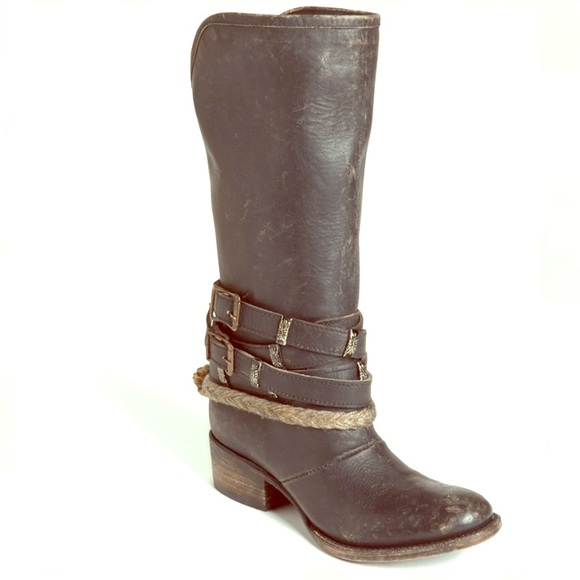 FREEBIRD Drover Boots Steve Madden Moto Booties - Picture 1 of 6