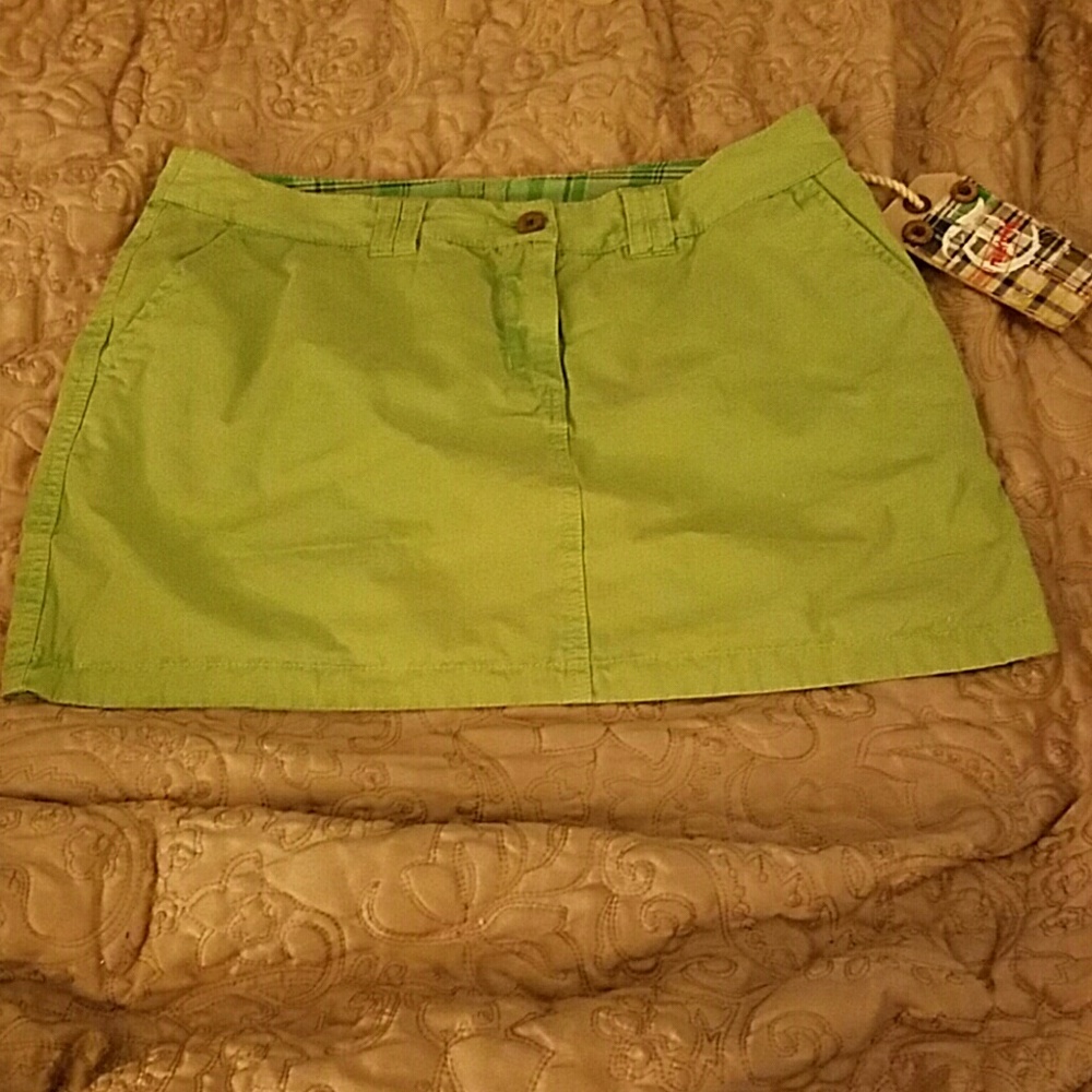 Adorable Tailor Vintage Reversible Mini Skirt sz 6