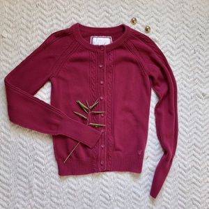 American eagle pink sweater