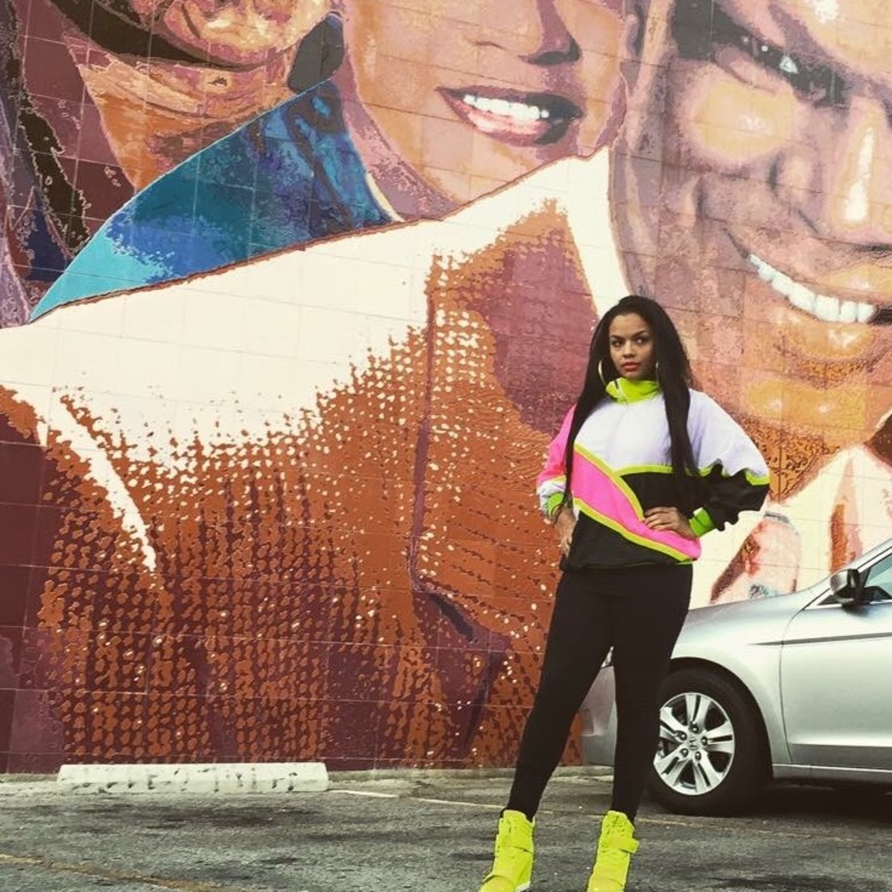 Retro lime jacket - Picture 3 of 4
