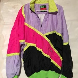 Retro lime jacket