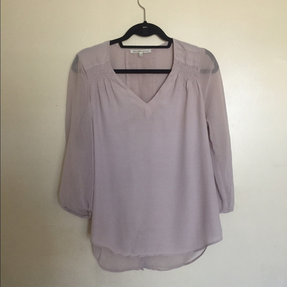 Lavender Daniel Rainn Blouse