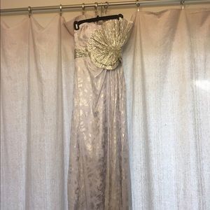 Prom dress, floor length.