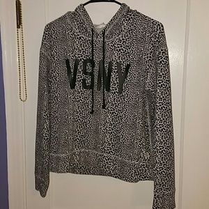 Victoria's Secret Snow Leopard Hoodie