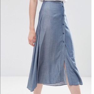 Chambray Skirt