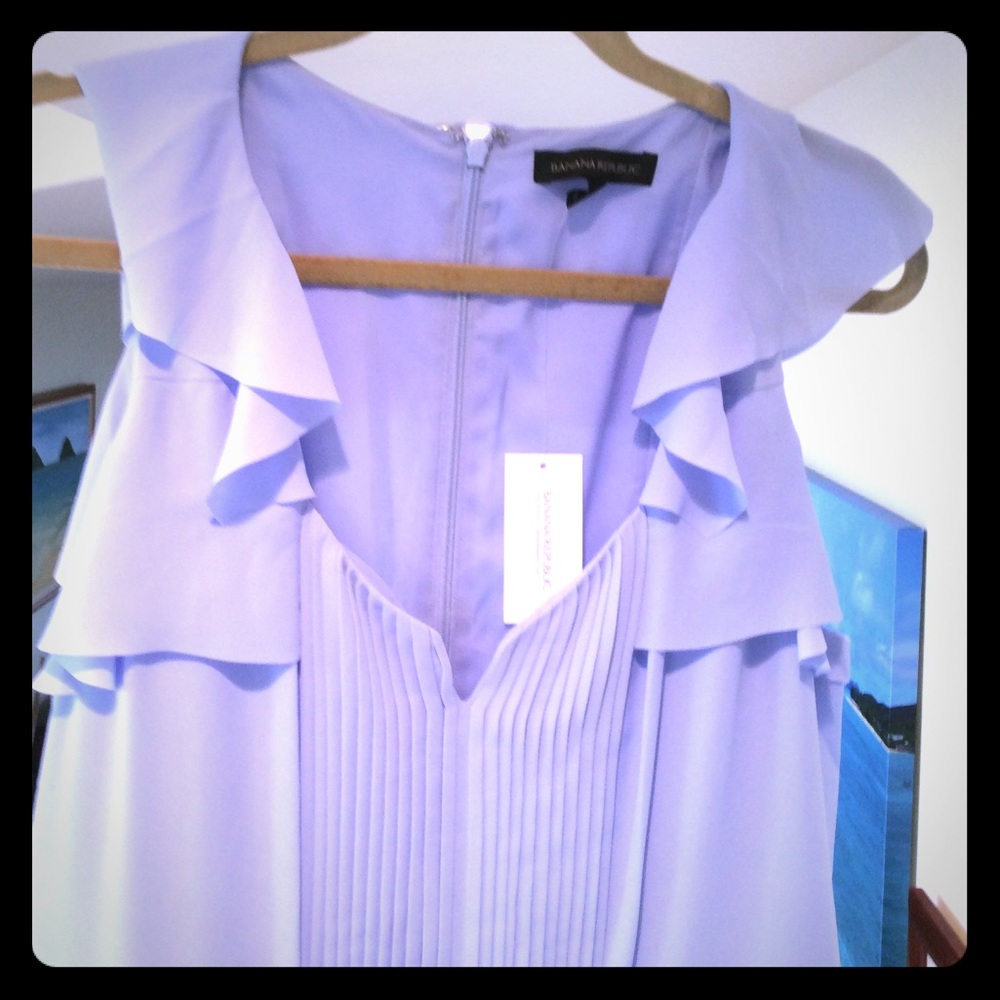 Banana Republic Lavander Cloud  Summery Dress