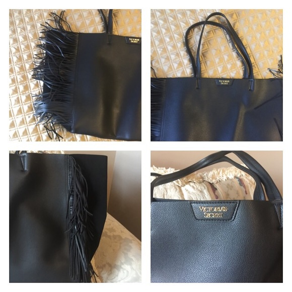Victoria's Secret fringe tote bag - Picture 4 of 6