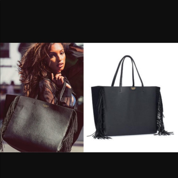 Victoria's Secret fringe tote bag - Picture 6 of 6
