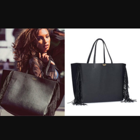 PINK Victoria's Secret Handbags - Victoria's Secret fringe tote bag