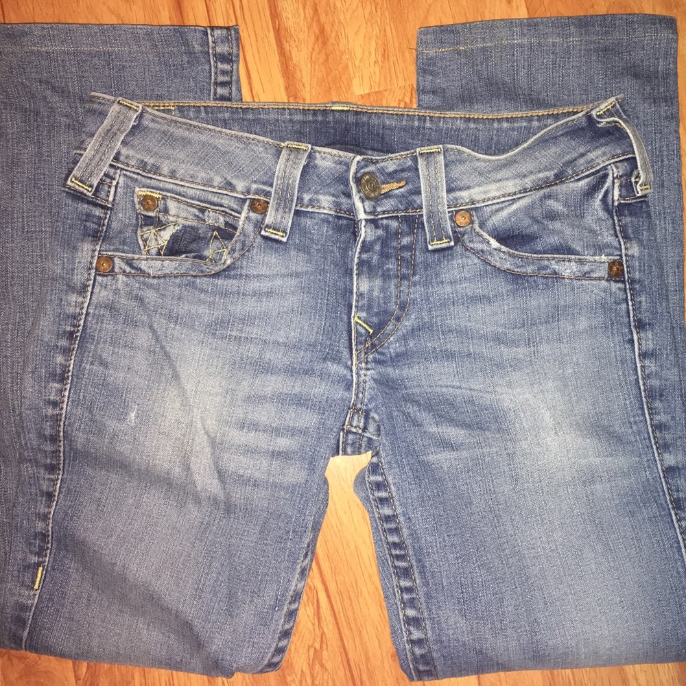True Religion Bootcut Jeans Size 30 x 27