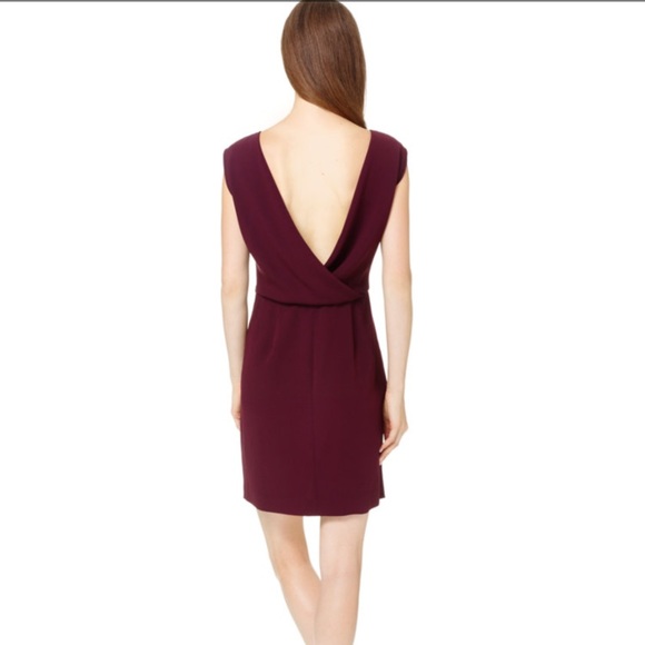 Aritzia Rylan Cocktail Dress - Cabernet SZ 8 - Picture 2 of 4