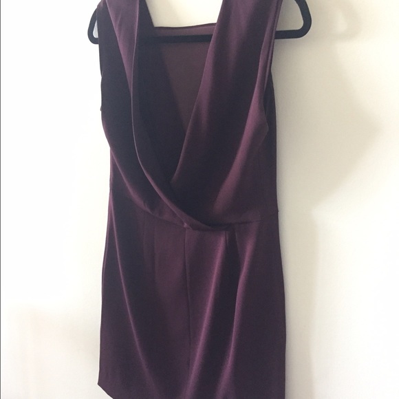 Aritzia Rylan Cocktail Dress - Cabernet SZ 8 - Picture 4 of 4