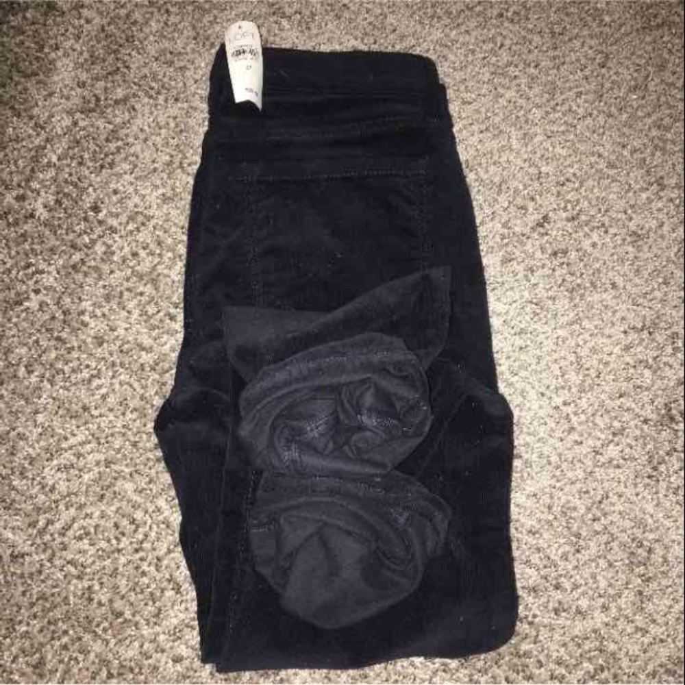 Loft Modern Skinny Black Cords