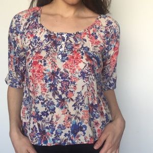 Floral Print Blouse