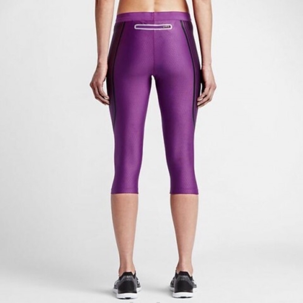 ✖️sold!!!! Nike Power Speed Running Capris - Picture 2 of 8