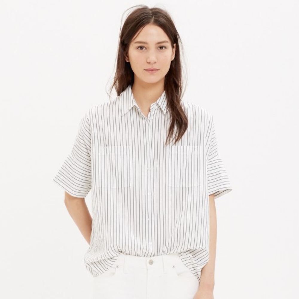 Madewell Courier Shirt in Stripe