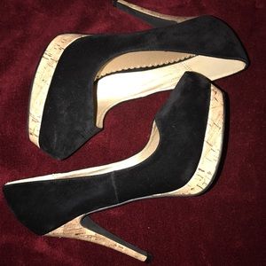 Torrid Suede Heels Size 9