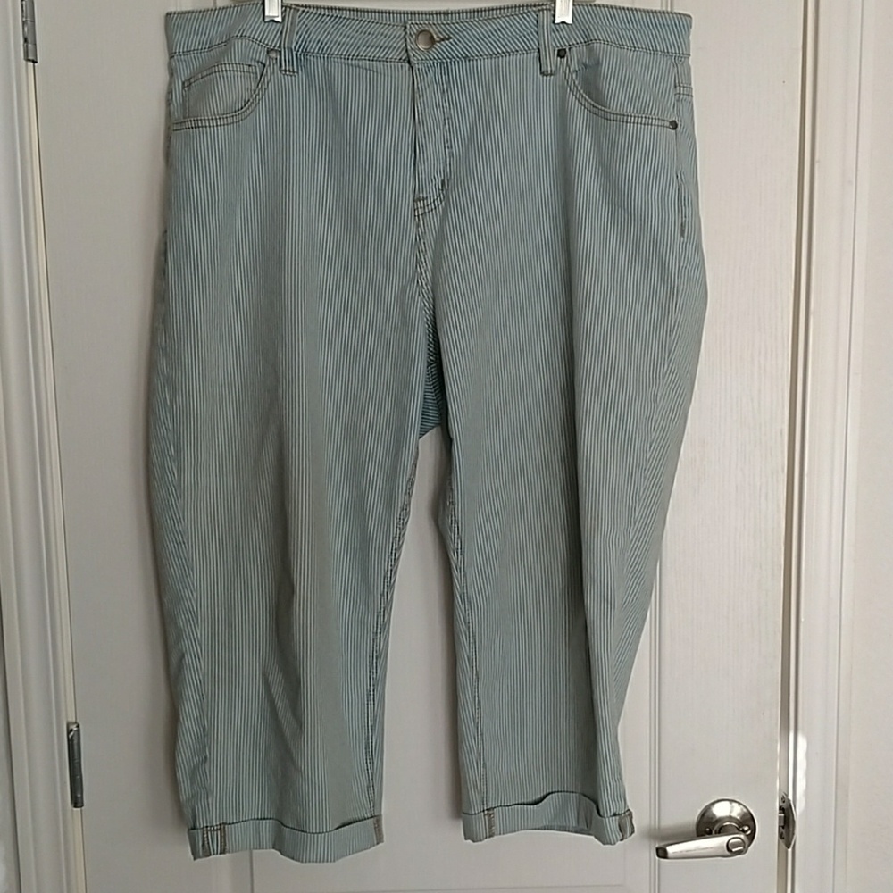 Denim Capris