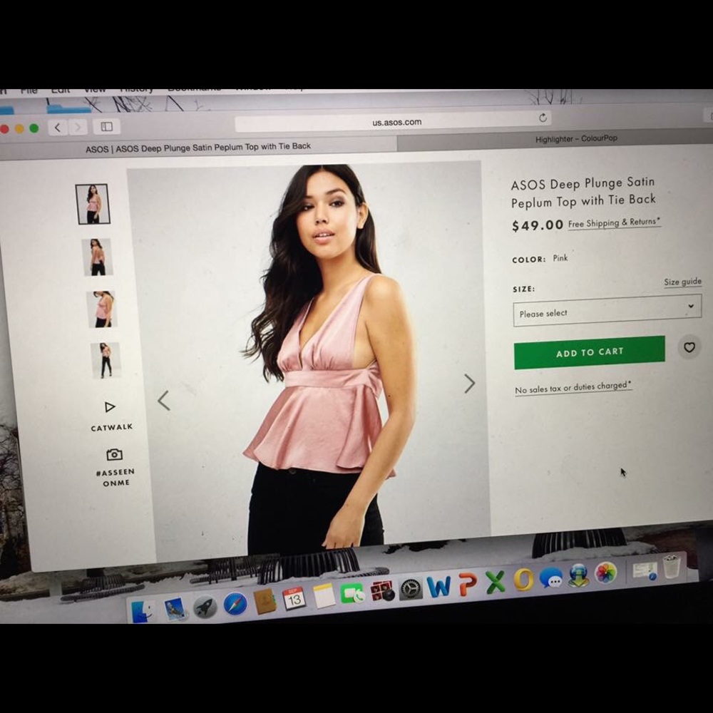 ASOS top - Picture 3 of 3