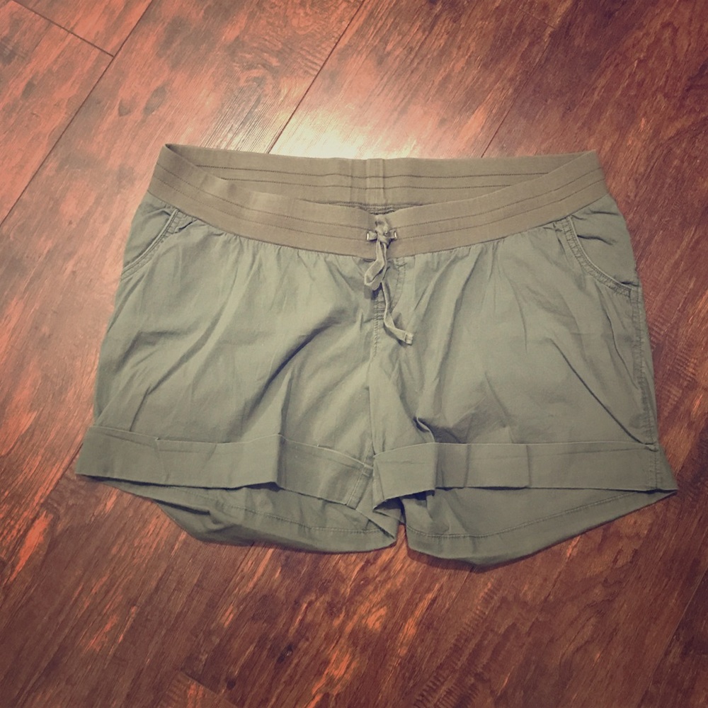Olive shorts