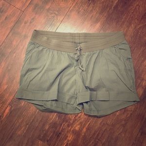 Olive shorts