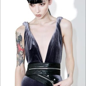 Sold Out Dolls Kill Zipper Belt