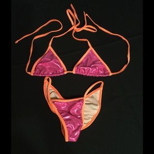 Pink & Orange Bikini
