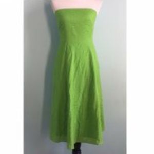 J Crew Size 4 Apple Green Dress