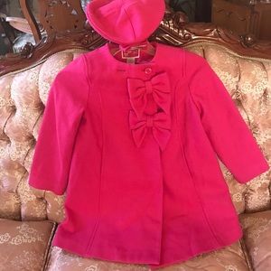 Bundle Coat with matching hat. Children's/Girl