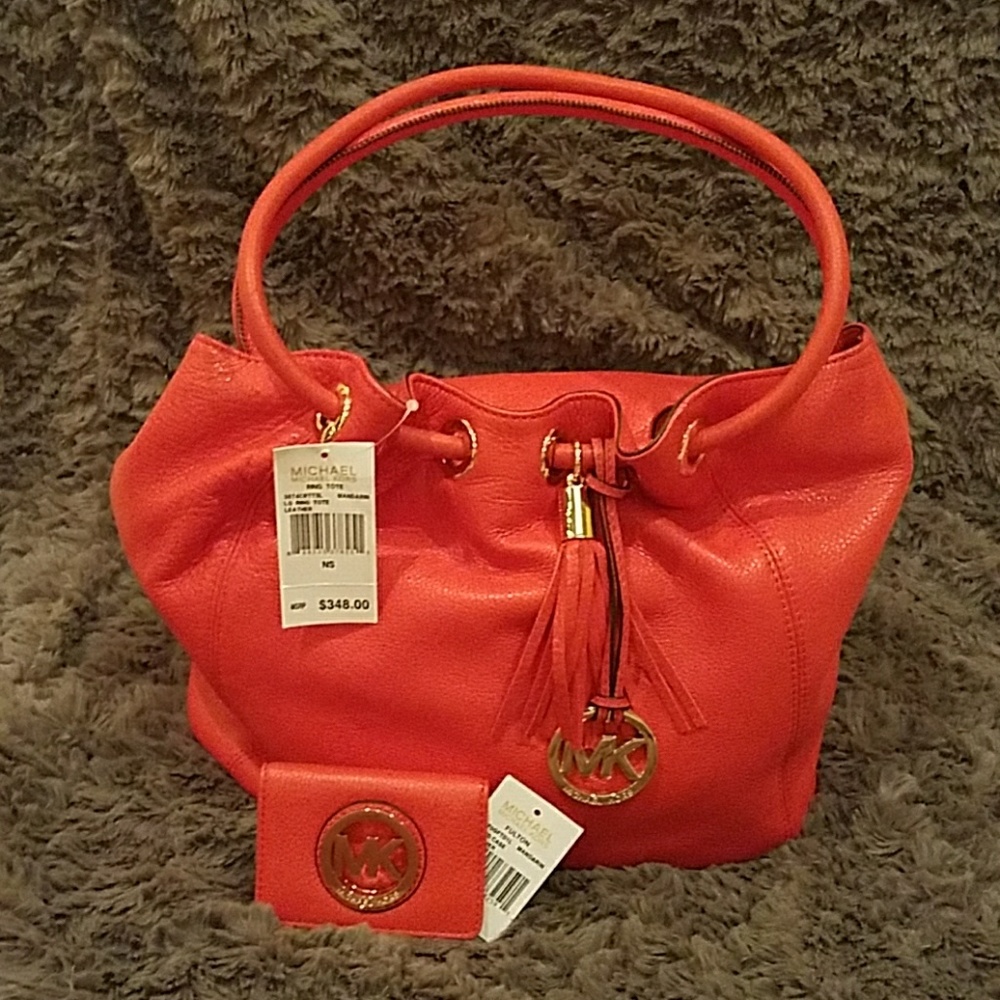 MK RING TOTE + CC CASE