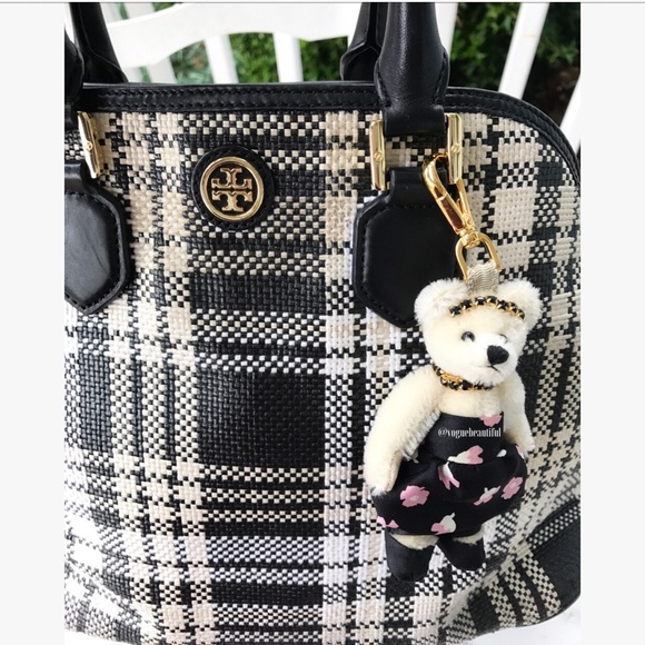 Prada Accessories - Prada Claire Bear Faux Fur Keychain