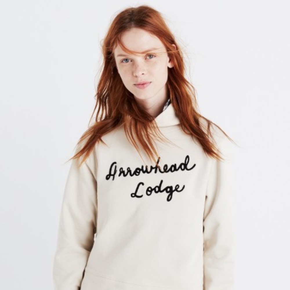 Madewell Arrowhead Lodge Funnelneck Sweatshirt