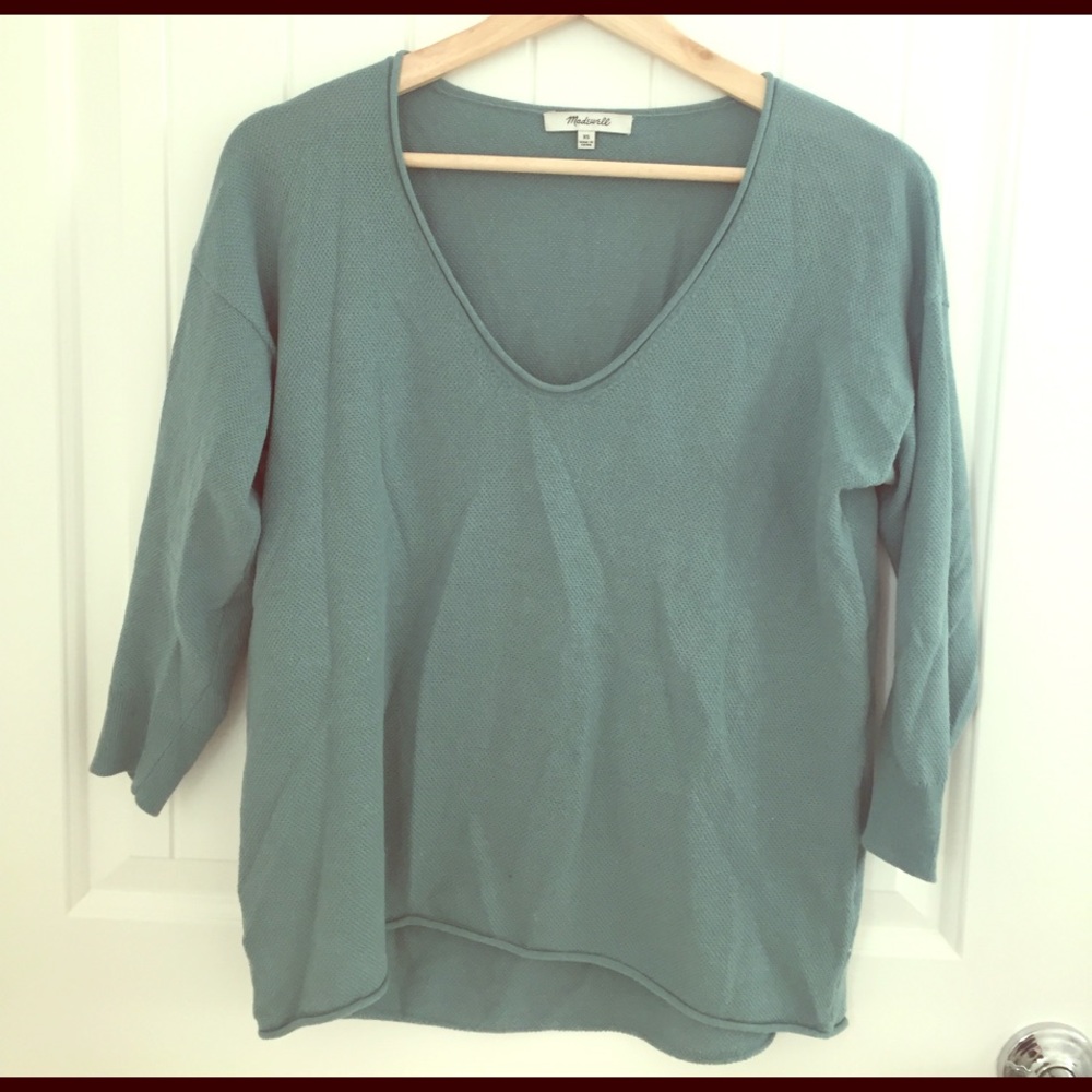 Madewell sheer sweater
